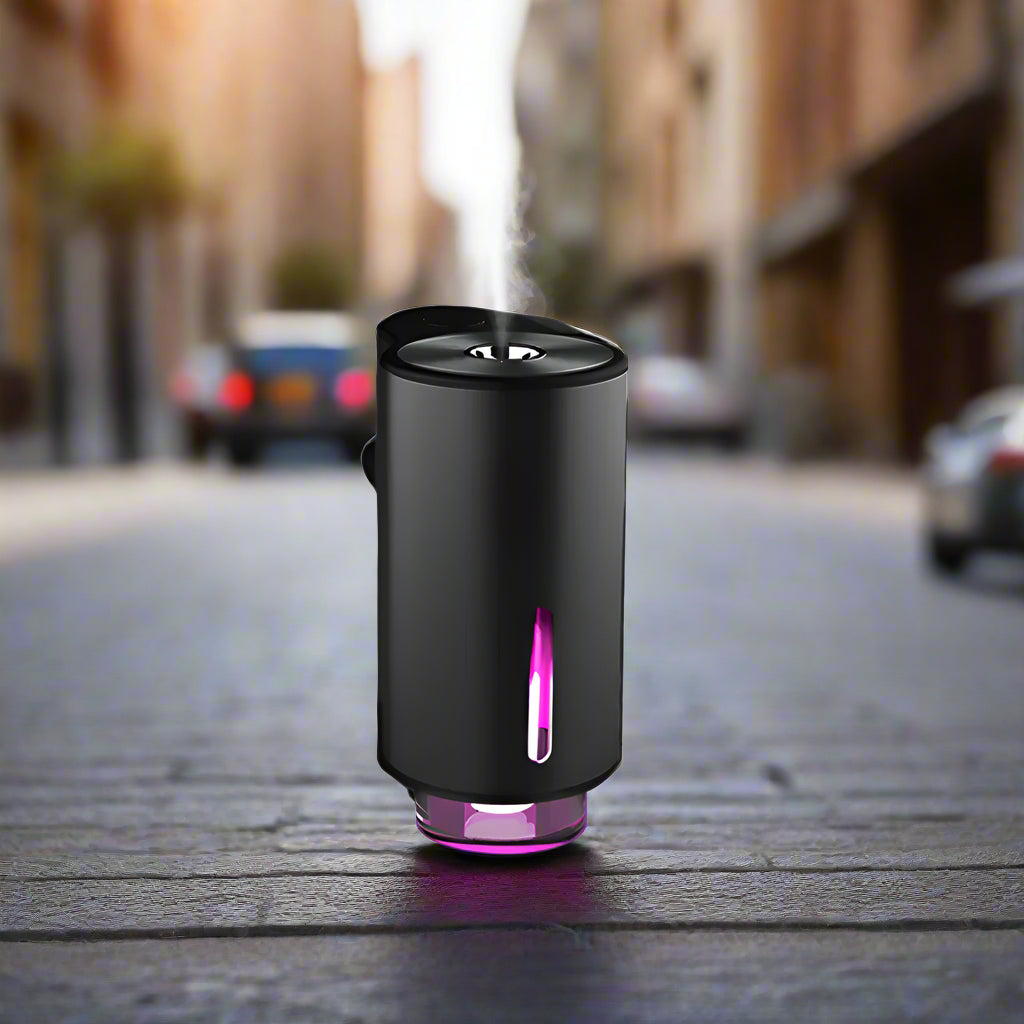 Car Air Freshener Aroma Diffuser with 3 Essential Oils