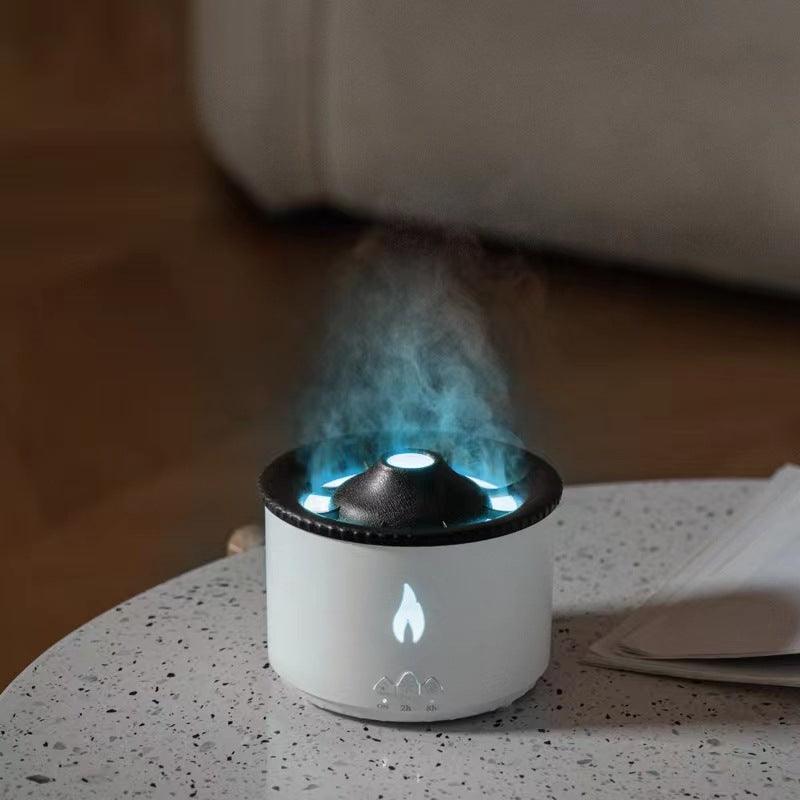 Multifunctional Aromatherapy Diffuser with Simulated Flame and Jellyfish Effects-6